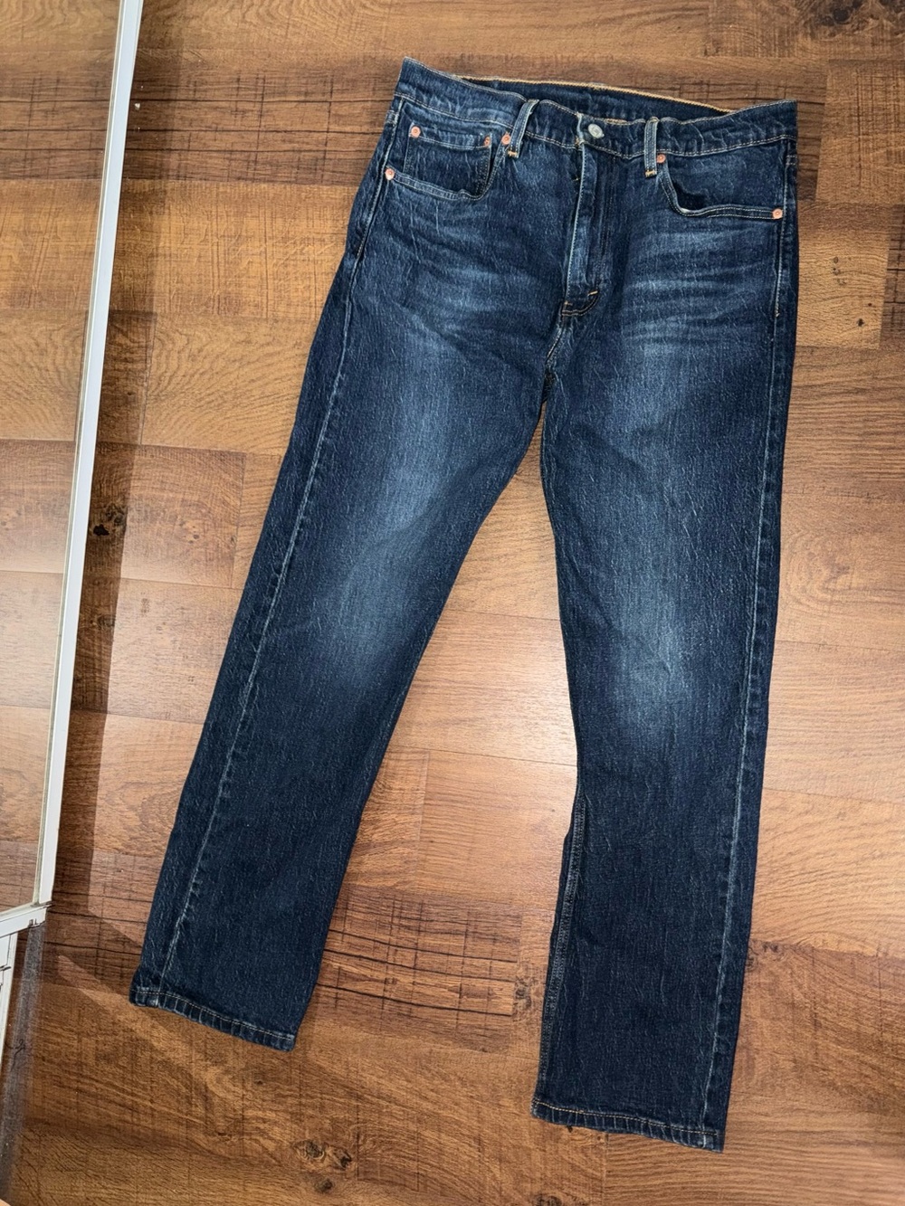 Levi's Indigo Straight-Leg Jeans